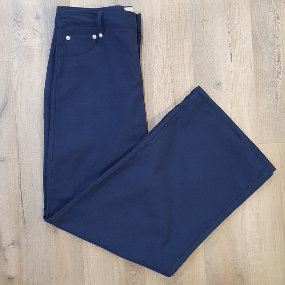 JJXX wide leg trousers, navy, size 31 x 30 - Picture 3 of 5